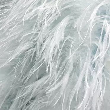 45cm long ostrich feather coat for women, short coat, real feather hand-woven and sewn, thin cotton in winter, warm and soft, wholesale clothing factory, custom sizes available