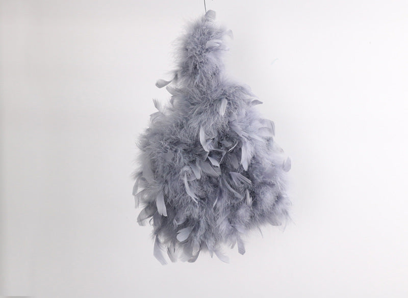 Vest bag, feather bag, handmade bag, soft bag, plush bag, fur bag, can be wholesaled