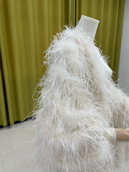 Large shawls, long shawl coats, shawls with sleeves, ostrich feather shawls, feather shawls, fur shawls, handmade shawls. Dress shawls, cheongsam shawls, clothing factories, feather clothing manufacturers