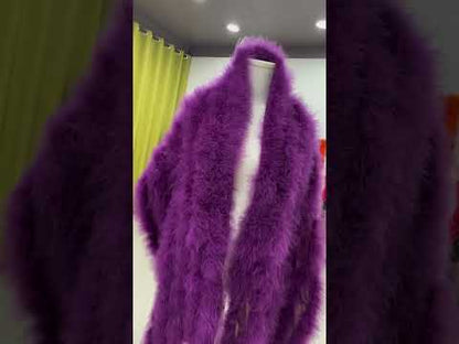 Women's shawls, extended shawls, women's neck scarves, scarves, made of turkey feathers, hand-woven, can be worn in all seasons, dress shawls, banquet shawls, clothing factories that can wholesale